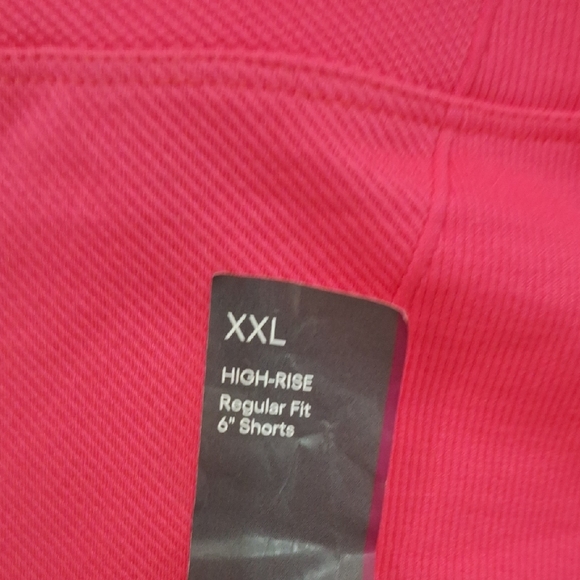 NWT All In Motion XXL Black Top and Pink Shorts Set - Picture 2 of 3